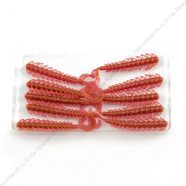 Виброхвост FISHER BAITS Bucks 63мм цвет 01 (уп. 10шт) 1