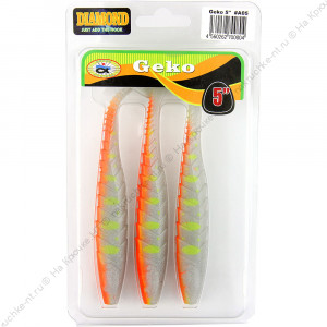 Силиконовые приманки DIAMOND Geko #A05 5" 3 шт