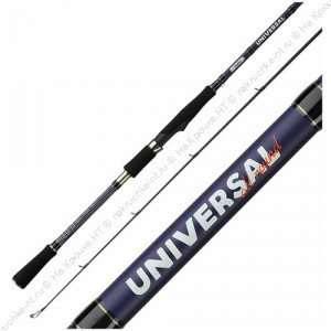 спиннинг Universal 270M  270cm, тест 7-28g, 6-16lb, строй r-fast, рукоять EVA, кольца SiC, материал