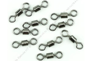 Вертлюг Namazu ROLLING SWIVEL, латунь, цв. BN, р. 6, test-19 кг (уп.10 шт)