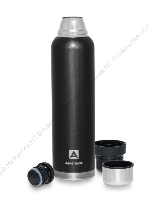 Термос Arctica 106-1600 для напитков 1600мл (черный)