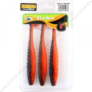 Силиконовые приманки DIAMOND Geko PAL#09 5" 3 шт