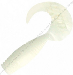 Твистер YAMAN PRO Spry Tail, р.1,5 inch, цвет #01 - White