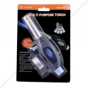 Газовая Горелка до 1300 градусов Multi Purpose Torch 915 для розжига