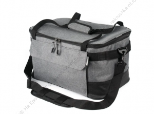 Сумка изотермическая СЛЕДОПЫТ Gray Line Pro, 34 л, цв. серый меланж/4/