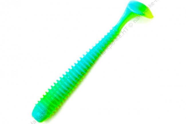 Виброхвост YAMAN PRO Betta, р.2,5 inch, цвет #18 - Ice Chartreuse