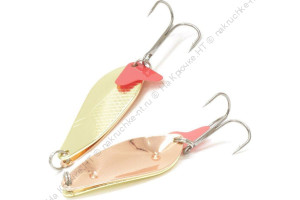 Блесна шум. Namazu Razor Eye, вес 18 г, цвет 02-03 (латунь-медь)