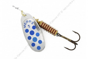 Блесна Mepps COMET PTS BLEUS AG №5