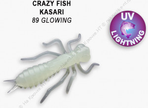 KASARI 1,6" 51-40-89-7 Силиконовые приманки Crazy Fish