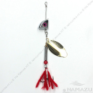 Блесна вращ. Namazu Al-Strasa, вес 11 г, цвет 02 (латунь)