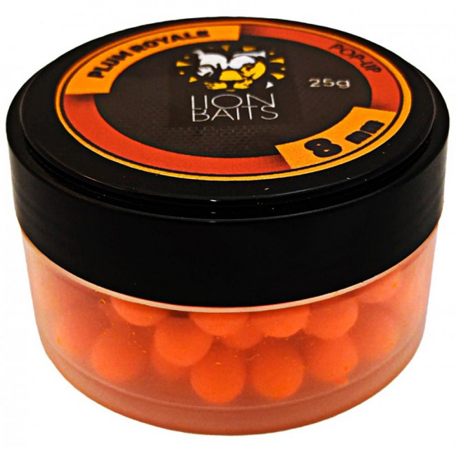 LION BAITS бойл 8 мм Plum Royale - 25 г 1