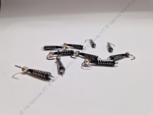 Мормышка Урал-НТ Папуас с обмоткой с гран, шариком