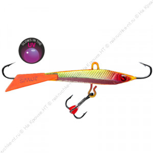 Балансир "Sprut" Hiko #7 (18g/70mm/CLN-UF-3D + дополнительный тройник с фосфорной каплей)