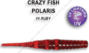 Polaris 1.2" 61-30-11-6 Силиконовые приманки Crazy Fish