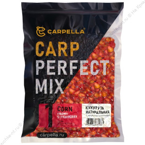 Добавка CARPELLA кукуруза красная с ароматом клубники 1кг, Микс №1
