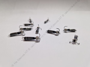 Мормышка Урал-НТ Чертик в обмотке с гран, шариком (10шт)(Ишим.С.)