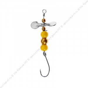 Микро приманка Micro-turbo 1.8гр тж Желтые шарики PREMIER