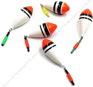 Поплавок зимний ЯМАН "Капля" одинарный, бальса, 1,0 г, цв. в ассорт. (1 шт.)