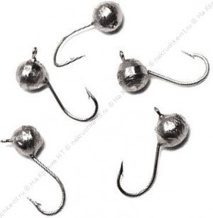 Мормышка вольф. точеная "ЯМАН" Дробь с ушк., р.4, вес 0,7, цв. никель