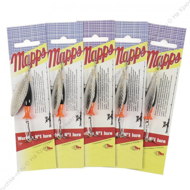 Блесна вращ.SKYFISH AGLIA LONG HEAVY (silver), №3, 24гр