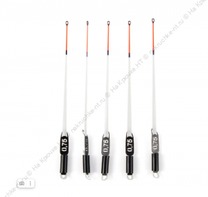 Сторожок лавсановый "Яман" STYLE RIB SLIM, 100 мм, 0,75 г, с коннектором для шестика 0,8-2 мм