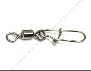 Вертлюги c застеж. LJ Pro Series ROLLING SWIVEL FASTLOCK 014 10шт.