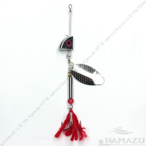 Блесна вращ. Namazu Al-Strasa, вес 21 г, цвет 01 (серебро)