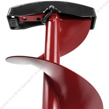 Ледобур BURAN 150(L) (левое вращение), цельнотянутый шнек (ТОНАР) 11