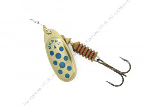 Блесна Mepps COMET PTS BLEUS OR №4