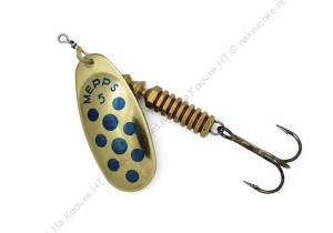 Блесна Mepps COMET PTS BLEUS OR №5