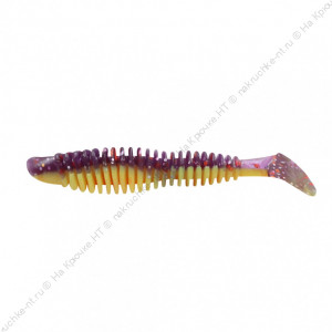 Виброхвост YAMAN PRO Arris Shad, р.2,5 inch, цвет #26 - Violet Chartreuse