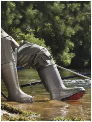 Сапоги забродные "TORVI" ЛИМАН, ЭВА+нейлон, подошва ТЭП, 4-слойный вкладыш (флис), р. 44-45, цв. оли