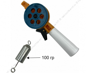 Отцеп-отбойник оснащенный на зимней удочке 100 гр