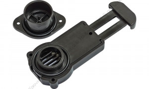 Клапан сливной ПАТРИОТ/под транец 25 мм.