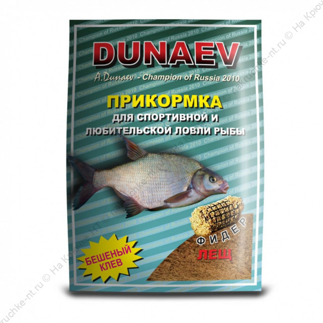 Прикормка DUNAEV КЛАССИКА 0,9кг Фидер Лещ 2