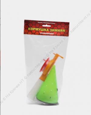 Кормушка зимняя оснащенная "Самосвал", с удочкой и леской, 75 г