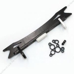 Мотовило для летнего кивка "ЯМАН", 120 мм, с пропускными кольцами