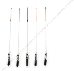 Сторожок лавсановый "Яман" STYLE RIB SLIM, 120 мм, 0,55 г, с коннектором для шестика 0,8-2 мм