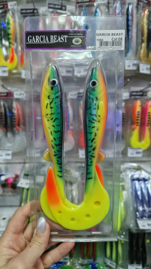 Мягкая приманка Grows Culture Garcia Beast #08 2шт (1065)