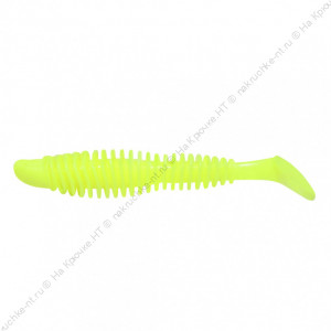 Виброхвост YAMAN PRO Arris Shad, р.4 inch, цвет #02 - Chartreuse