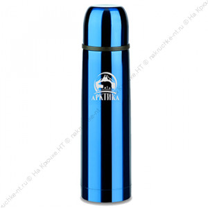 Термос Arctica 102- 750 для напитков 750мл (синий)