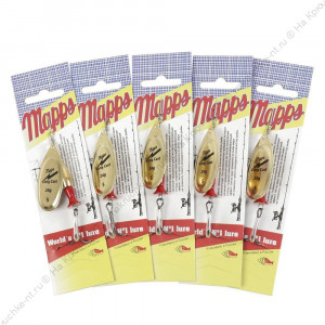 Блесна вращ."SKYFISH" AGLIA LONG CAST (gold), №5, 24гр