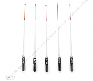 Сторожок лавсановый "Яман" STYLE RIB SLIM, 120 мм, 0,75 г, с коннектором для шестика 0,8-2 мм