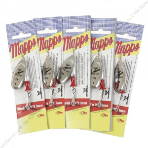 Блесна вращ."SKYFISH" AGLIA LONG CAST (silver), №5, 24гр