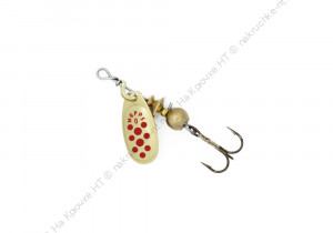 Блесна Mepps COMET PTS ROUGES OR №0