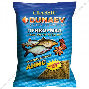 Прикормка "DUNAEV КЛАССИКА" 0,9кг Анис