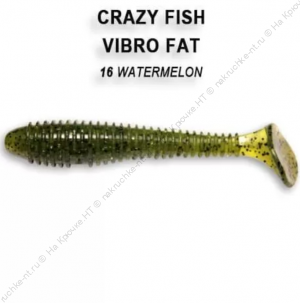 Vibro fat 2.7" 1-71-16-6  Силиконовые приманки Crazy Fish