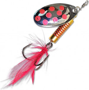 Блесна Lucky John Spin-X Round №3 (8 г) SR