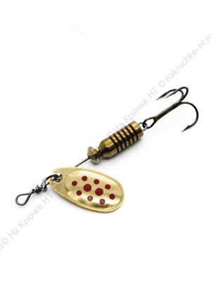 Блесна Mepps COMET PTS ROUGES OR №00