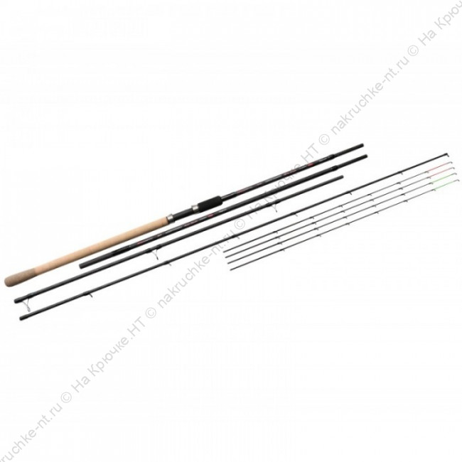 FLAGMAN Удилище фидерное Mantaray Elite Feeder 3,5-3,8м тест max 70г (11,6-12,6) Medium 1